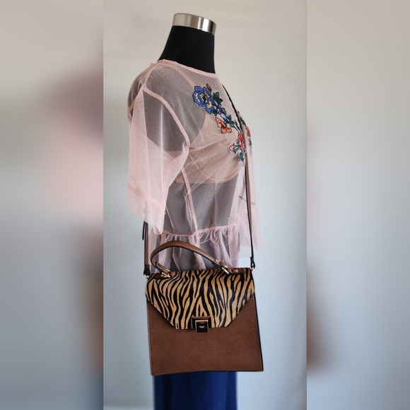 Dune London Brown Crossbody Handbag - Picture 9 of 9